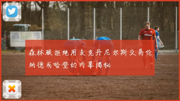 森林狼拒绝用麦克丹尼尔斯交易伦纳德或哈登的内幕揭秘